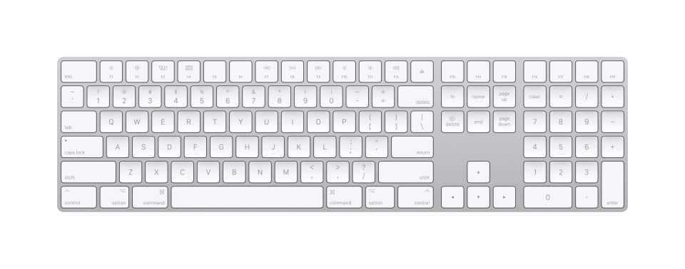 Apple Magic Keyboard Turkish Q Keyboard with Numeric Keypad (MQ052TQ/A)