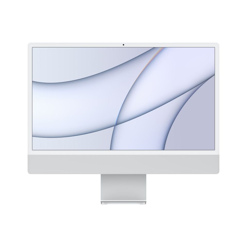 iMac 24 inç 4.5K M1 8C 8G 16GB RAM 512GB SSD Gümüş (Z12R000PZ)