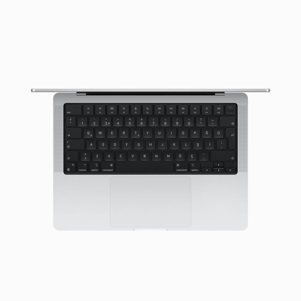 MacBook Pro 14 inç M3 8C CPU 10C GPU 8 GB RAM 1 TB SSD Gümüş (MR7K3TU/A)