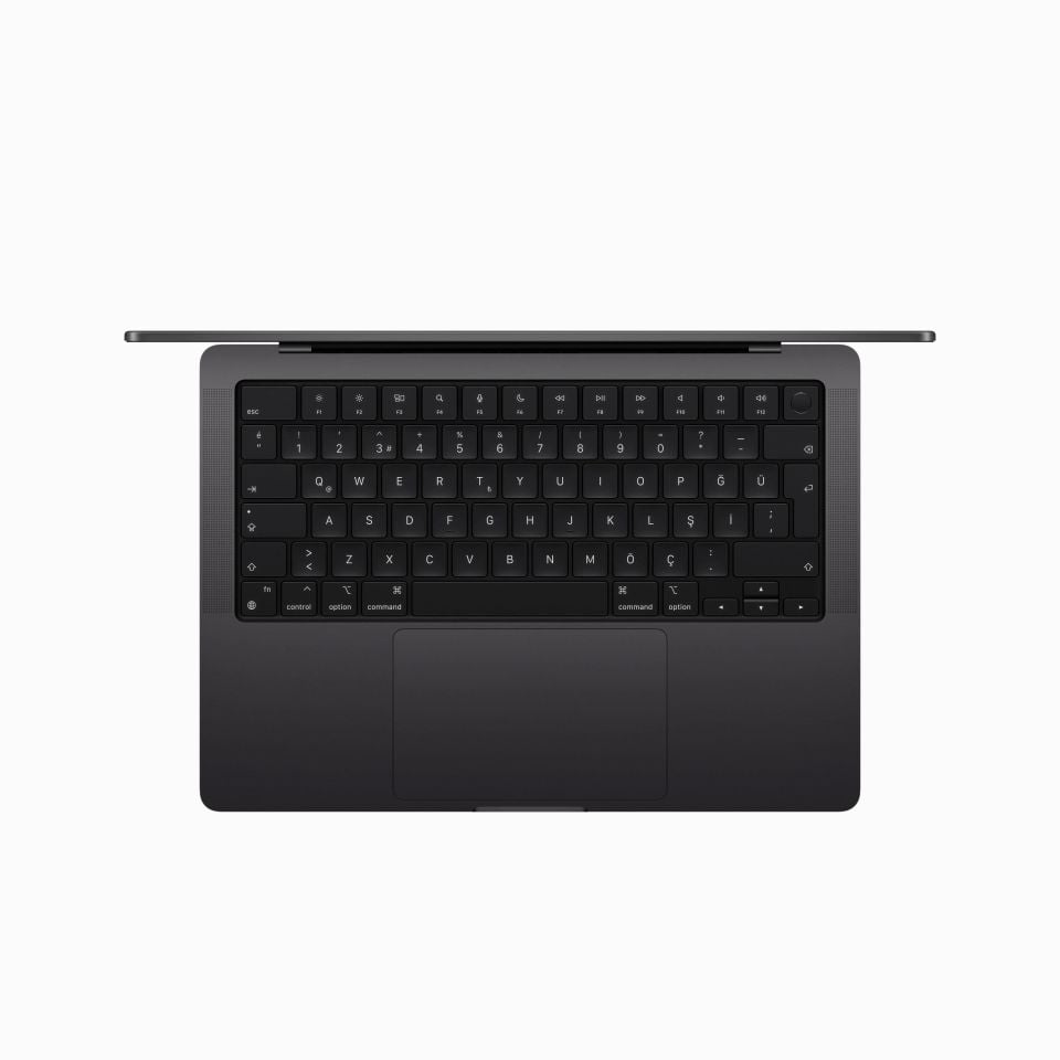 MacBook Pro 14 inç M3 Pro 11C CPU 14C GPU 18 GB RAM 512 GB SSD Uzay Siyahı (MRX33TU/A)