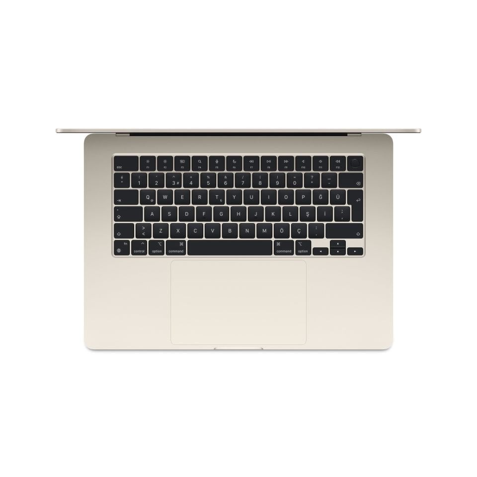 MacBook Air 15.3 inç M3 8C CPU 10GPU 16 GB RAM 512 GB SSD Yıldız Işığı
