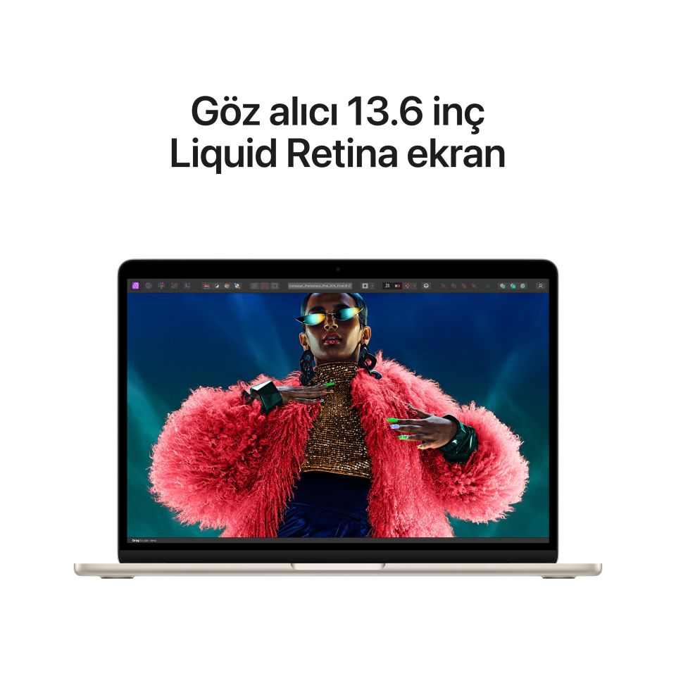 MacBook Air 13.6 inch M3 8C CPU 10GPU 16 GB RAM 512 GB SSD Starlight