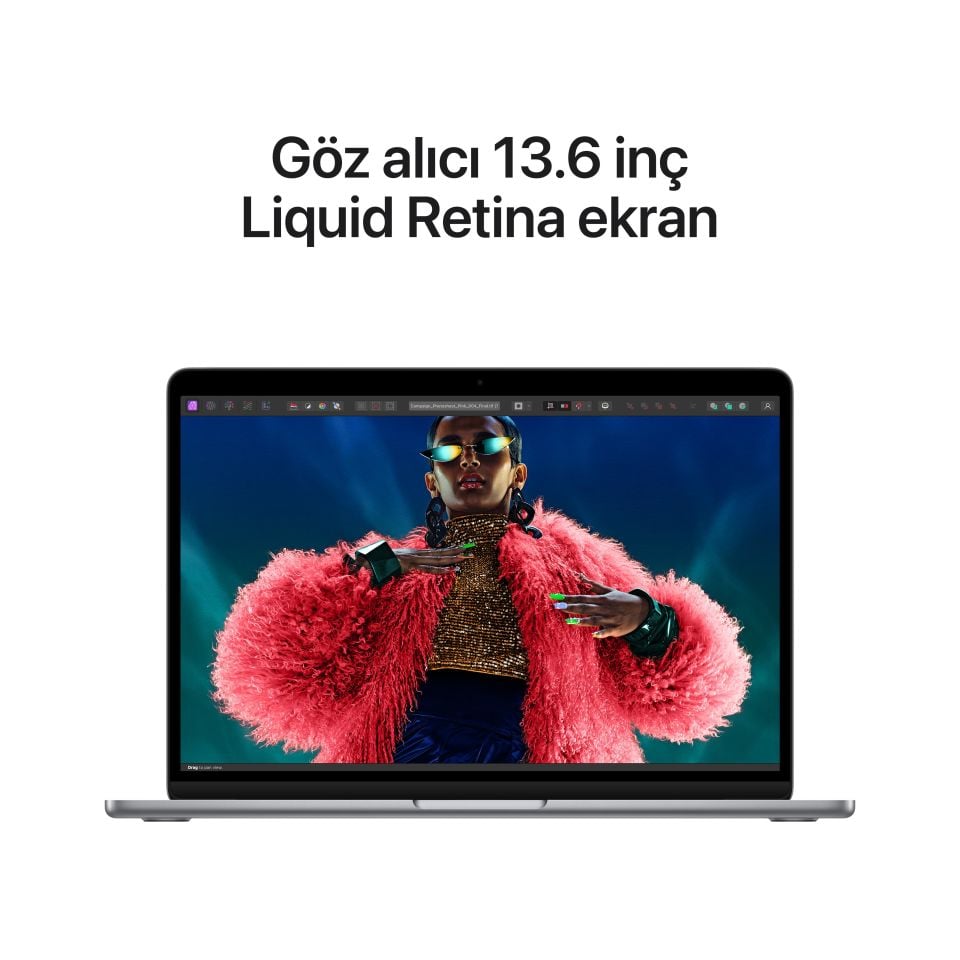 MacBook Air 13.6 inç M3 8C CPU 10GPU 16 GB RAM 512 GB SSD Uzay Grisi