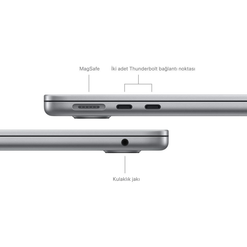 MacBook Air 13.6 inç M3 8C CPU 10GPU 16 GB RAM 512 GB SSD Uzay Grisi