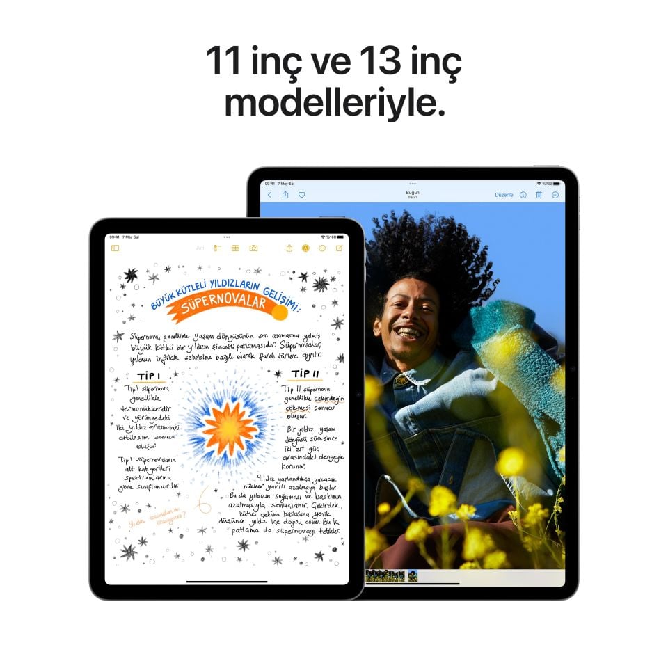 iPad Air 11 inç M2 Wi-Fi 128 GB Uzay Grisi
