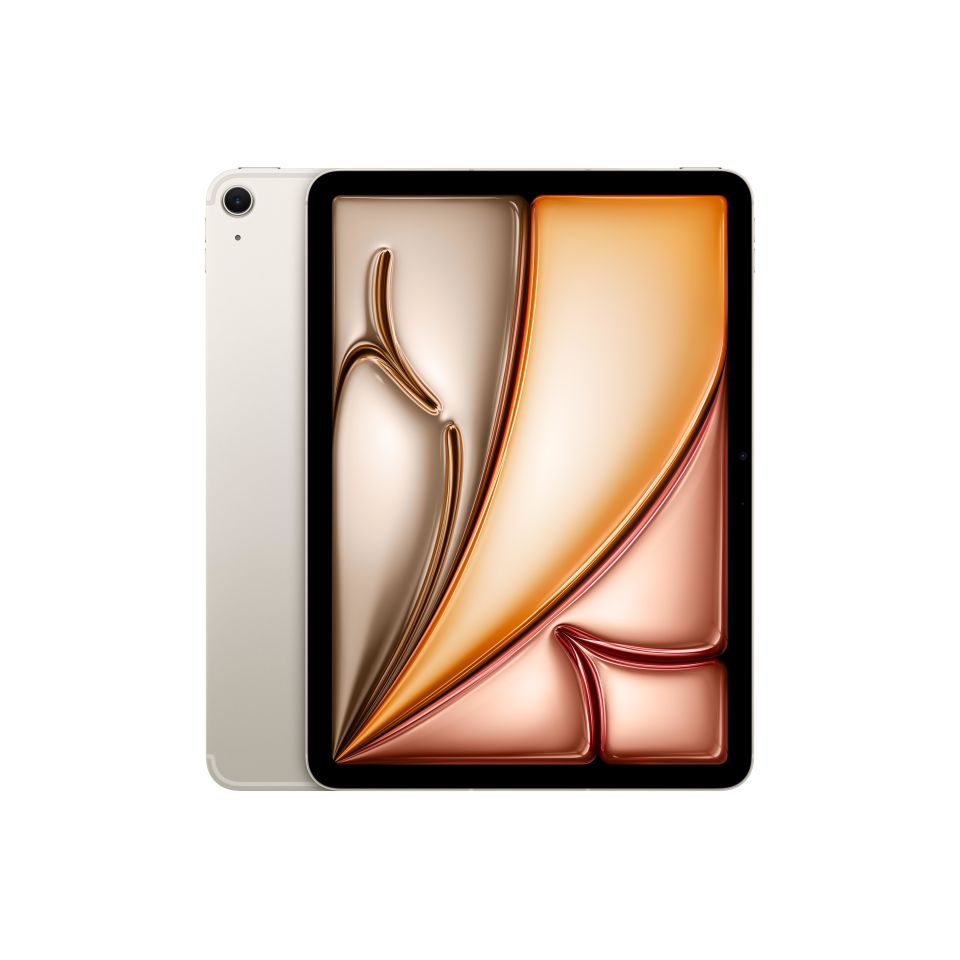 iPad Air 11 inç M2 Wi-Fi + Cellular 1 TB Yıldız Işığı