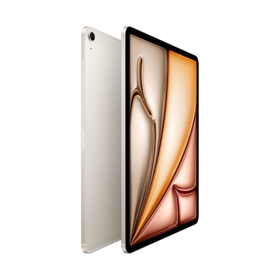iPad Air 13 inç M2 Wi-Fi + Cellular 512 GB Yıldız Işığı