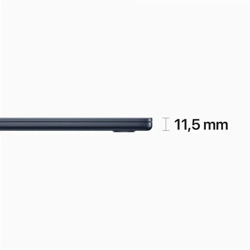 MacBook Air 15.3 inç M2 8C 10GPU 16 GB RAM 5256 GB SSD Gece Yarısı