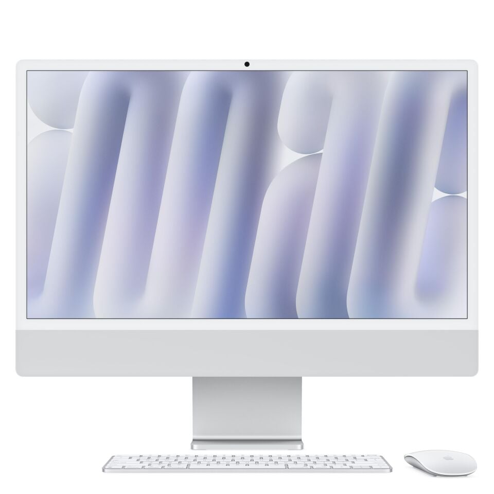 iMac 24 inç 4.5K Nano-Texture Cam M4 10C CPU 10C GPU 16GB RAM 256GB SSD Gümüş
