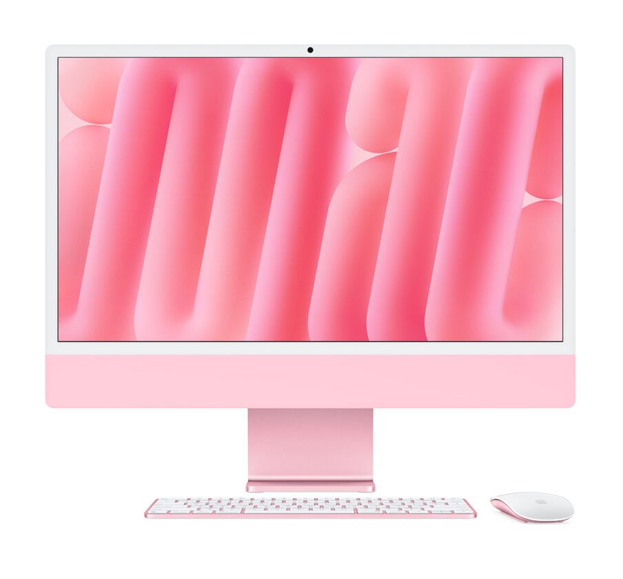 iMac 24 inç 4.5K M4 8C CPU 8C GPU 16GB RAM 256GB SSD Pembe