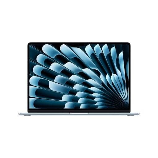 MacBook Air 15 inç M5 10C CPU 10GPU 16 GB RAM 1 TB SSD Gök Mavisi
